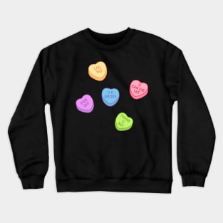 Conversation Hearts - Rudy Sticker Pack - Valentines Day Crewneck Sweatshirt